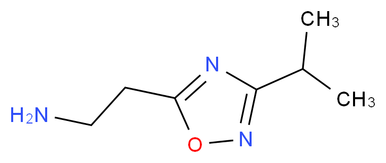 2-(3-isopropyl-1,2,4-oxadiazol-5-yl)ethanamine_Molecular_structure_CAS_915923-58-9)