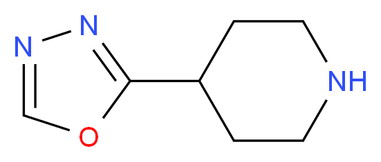 2-(piperidin-4-yl)-1,3,4-oxadiazole_Molecular_structure_CAS_1082413-19-1)