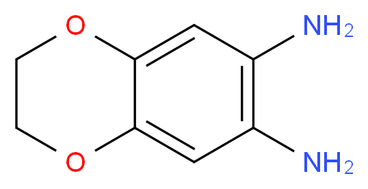 2,3-dihydro-1,4-benzodioxine-6,7-diamine_Molecular_structure_CAS_81927-47-1)