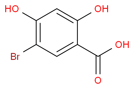 5-BROMO-2,4-DIHYDROXYBENZOIC ACID_Molecular_structure_CAS_7355-22-8)