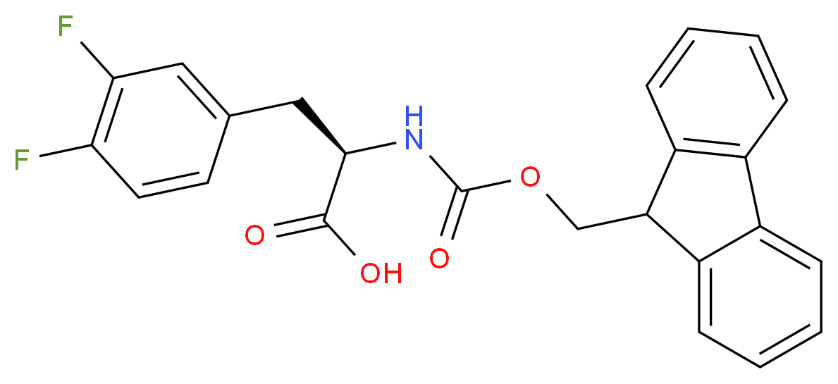 FMOC-3,4-DIFLUORO-D-PHENYLALANINE_Molecular_structure_CAS_198545-59-4)