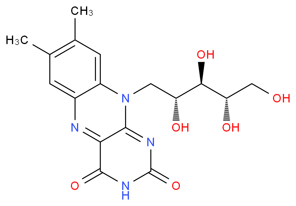 CAS_83-88-5 molecular structure