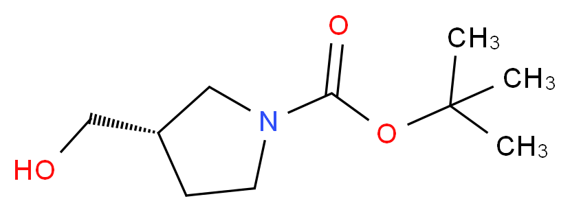 (S)-TERT-BUTYL 3-(HYDROXYMETHYL)PYRROLIDINE-1-CARBOXYLATE_Molecular_structure_CAS_199174-24-8)