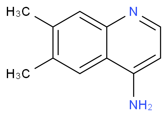 4-AMINO-6,7-DIMETHYLQUINOLINE_Molecular_structure_CAS_948292-99-7)