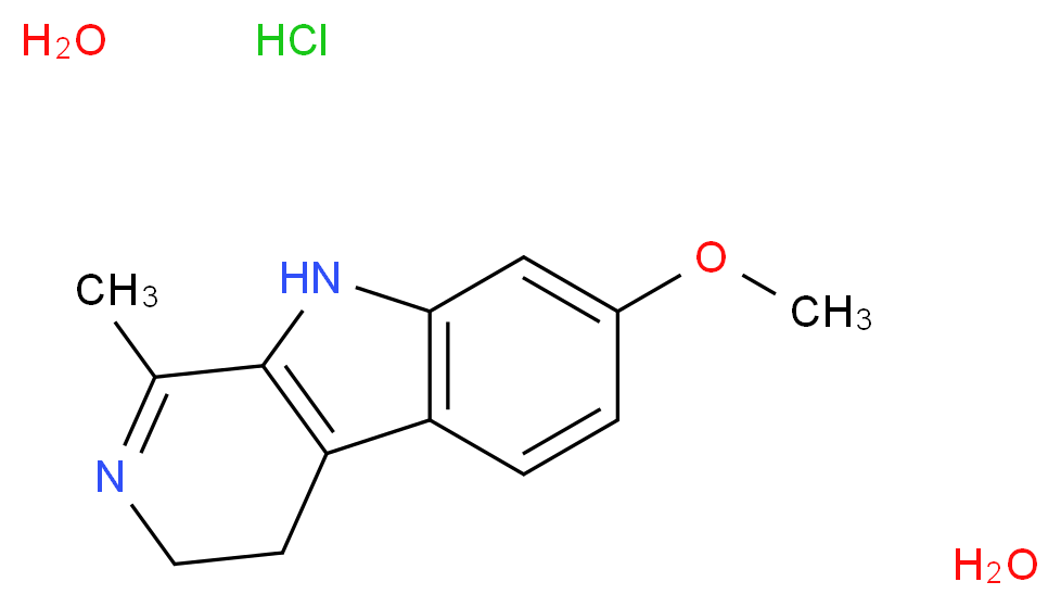 Harmaline hydrochloride dihydrate_Molecular_structure_CAS_63885-08-5)