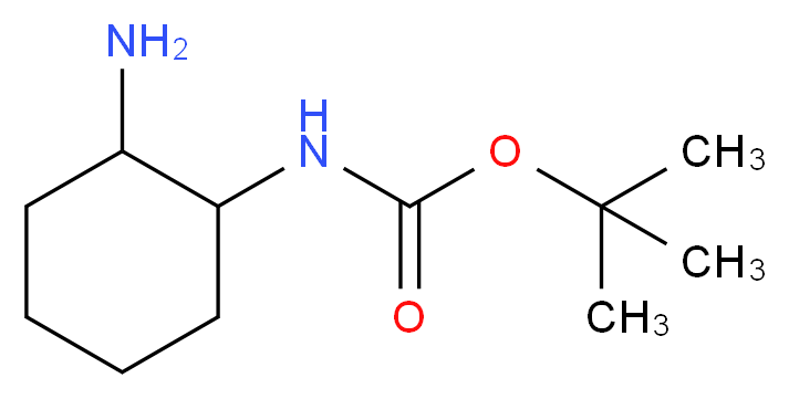 Cyclohexane-1,2-diamine, 1-BOC protected_Molecular_structure_CAS_317595-54-3)