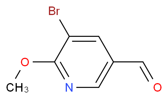 5-Bromo-6-methoxynicotinaldehyde_Molecular_structure_CAS_65873-73-6)