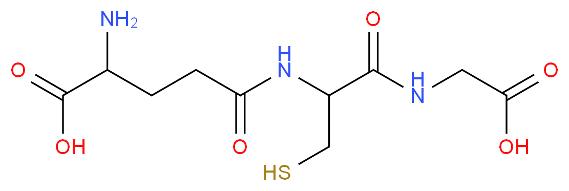 2-amino-4-({1-[(carboxymethyl)carbamoyl]-2-sulfanylethyl}carbamoyl)butanoic acid_Molecular_structure_CAS_)