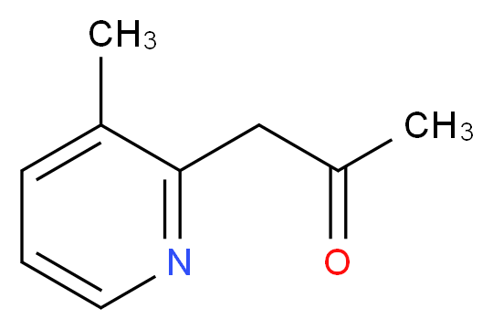 1-(3-methylpyridin-2-yl)acetone_Molecular_structure_CAS_39050-03-8)