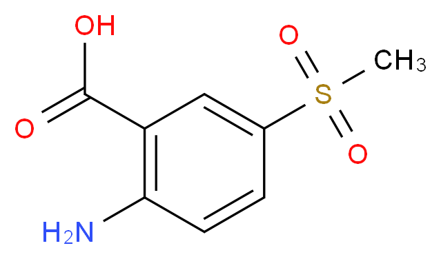 2-Amino-5-(methylsulfonyl)benzoic acid_Molecular_structure_CAS_90222-79-0)