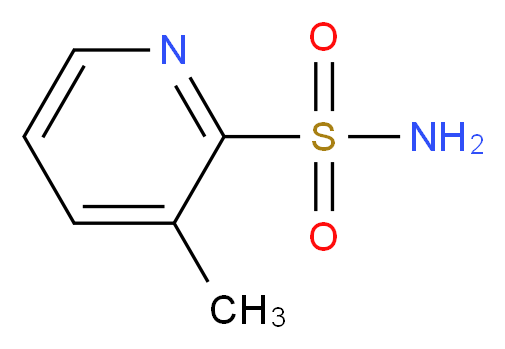 3-Methylpyridine-2-sulfonaMide_Molecular_structure_CAS_65938-79-6)