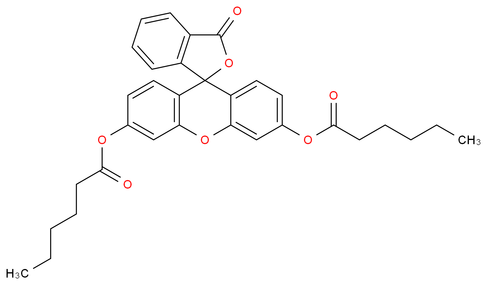 FLUORESCEIN DICAPROATE_Molecular_structure_CAS_7364-90-1)