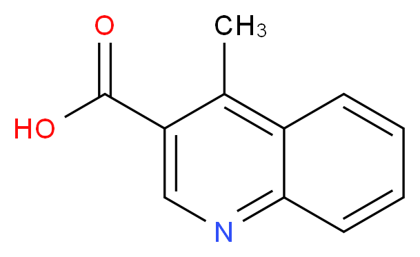 4-methylquinoline-3-carboxylic acid_Molecular_structure_CAS_)