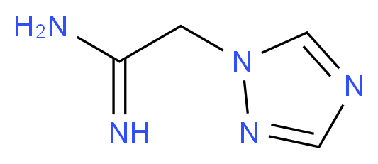 2-(1H-1,2,4-Triazol-1-yl)ethanimidamide_Molecular_structure_CAS_)