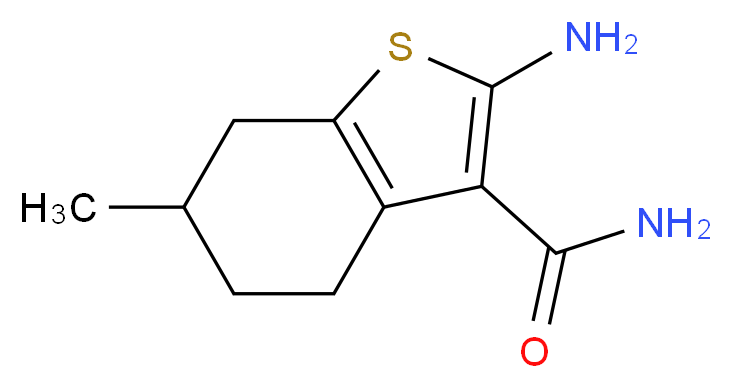 2-Amino-6-methyl-4,5,6,7-tetrahydrobenzo[b]thiophene-3-carboxamide_Molecular_structure_CAS_95211-68-0)