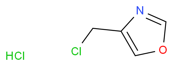 4-(Chloromethyl)oxazole hydrochloride_Molecular_structure_CAS_675149-75-4)