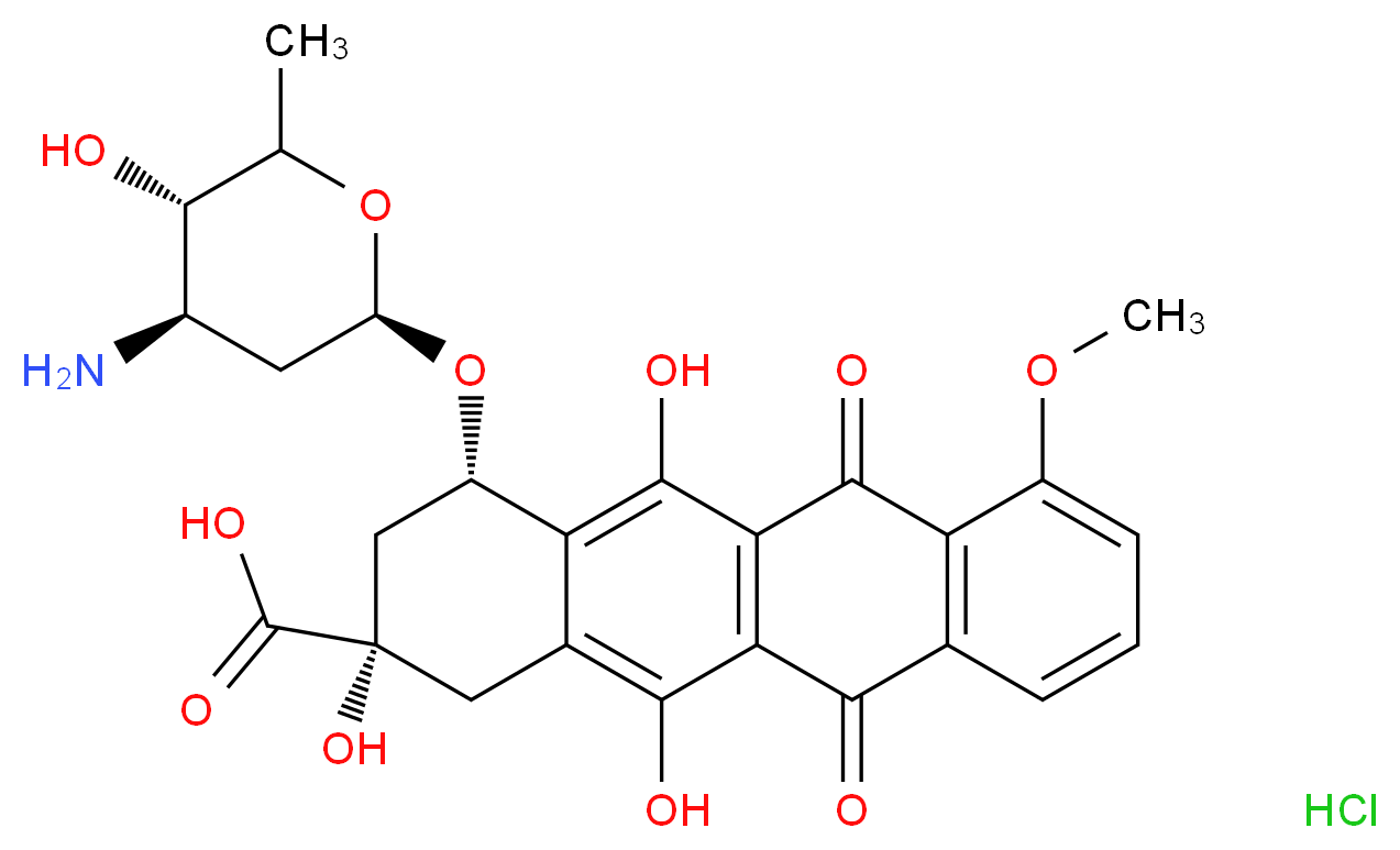 8-Desacetyl-8-carboxy Daunorubicin Hydrochloride_Molecular_structure_CAS_58199-96-5)