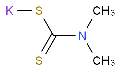 Potassium N,N-dimethyldithiocarbamate, 50% aqueous solution_Molecular_structure_CAS_128-03-0)