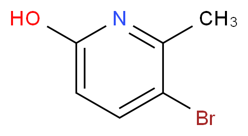 3-Bromo-6-hydroxy-2-methylpyridine 98%_Molecular_structure_CAS_54923-31-8)