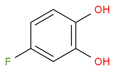 4-Fluorobenzene-1,2-diol_Molecular_structure_CAS_367-32-8)