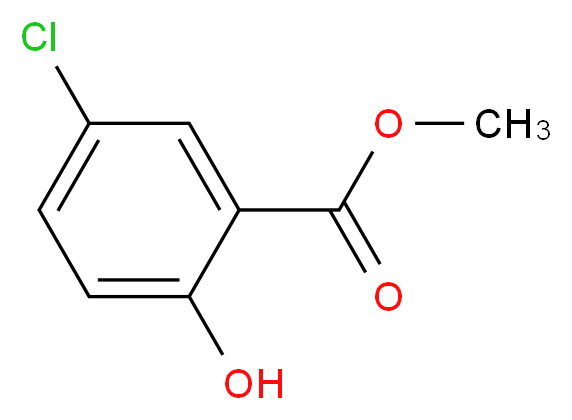 Methyl 5-chloro-2-hydroxybenzoate_Molecular_structure_CAS_)