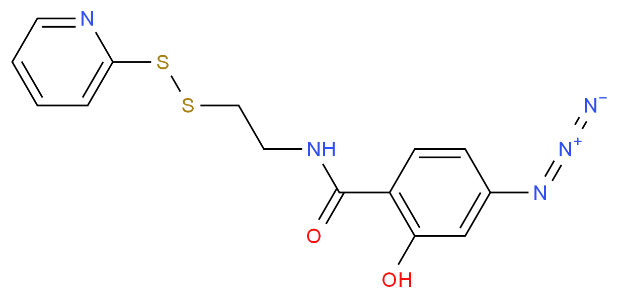 S-[2-(4-Azidosalicylamido)ethylthio]-2-thiopyridine_Molecular_structure_CAS_164575-82-0)