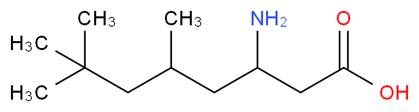 3-Amino-5,7,7-trimethyloctanoic acid_Molecular_structure_CAS_)