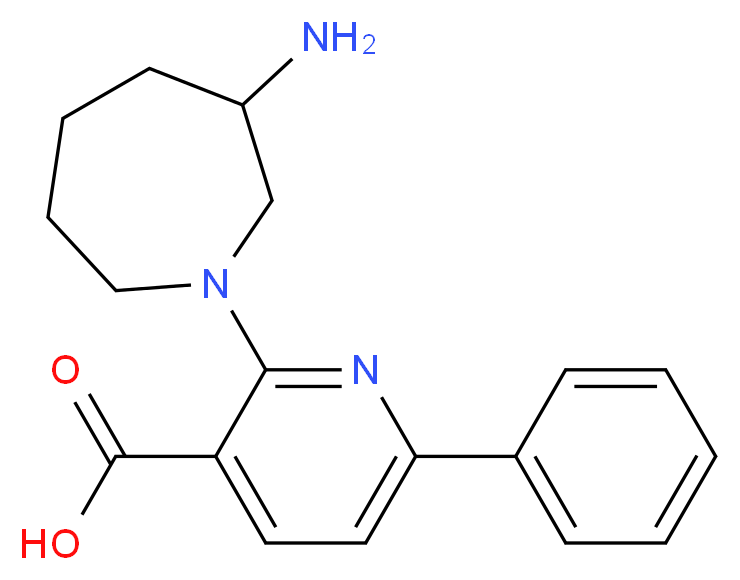 2-(3-aminoazepan-1-yl)-6-phenylnicotinic acid_Molecular_structure_CAS_)