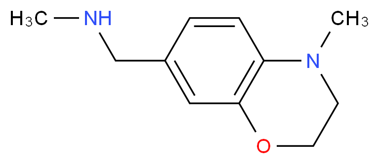 3,4-Dihydro-4-methyl-7-[(methylamino)methyl]-2H-1,4-benzoxazine 95%_Molecular_structure_CAS_937795-86-3)