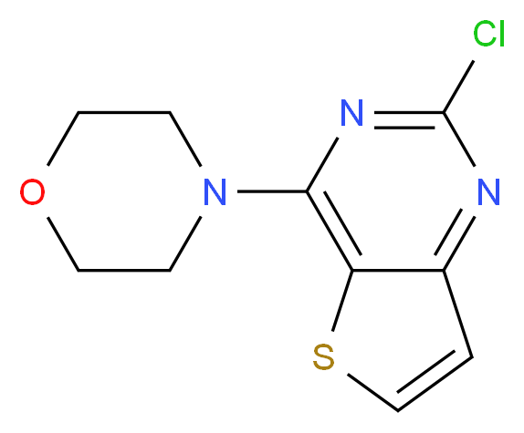 2-Chloro-4-(4-morpholinyl)thieno[3,2-d]pyrimidine_Molecular_structure_CAS_16234-15-4)