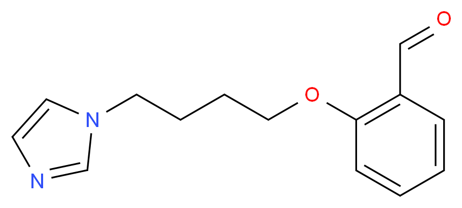 2-[4-(1H-imidazol-1-yl)butoxy]benzaldehyde_Molecular_structure_CAS_)