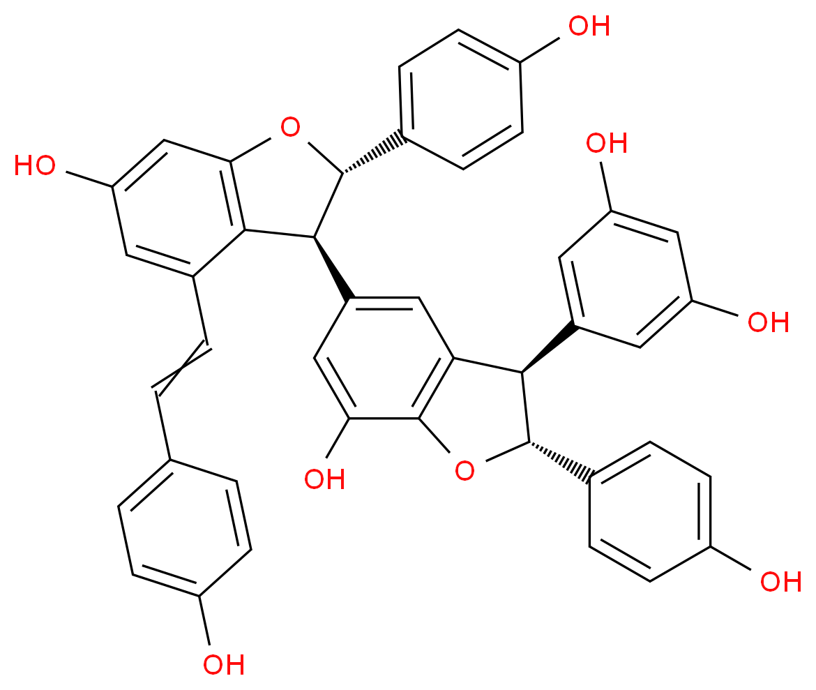 Miyabenol C_Molecular_structure_CAS_109605-83-6)