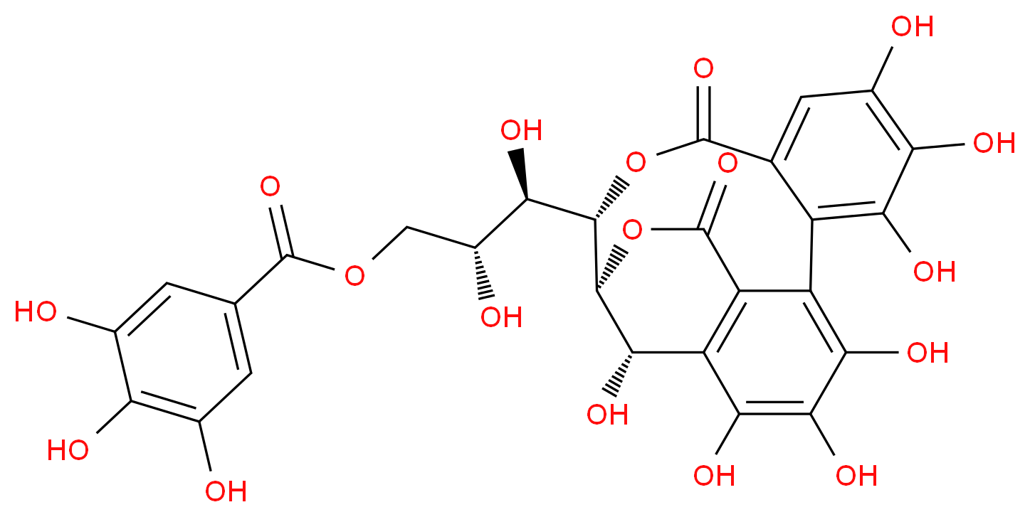Punicacortein B_Molecular_structure_CAS_)