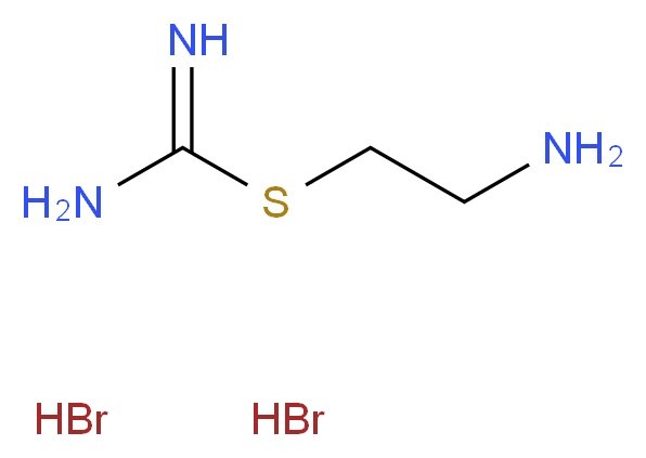 2-(2-Aminoethyl)isothiourea dihydrobromide_Molecular_structure_CAS_56-10-0)