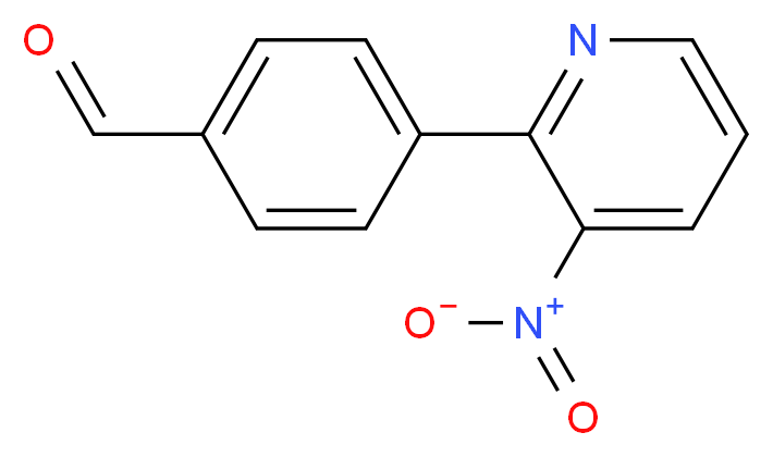 4-(3-Nitro-2-pyridinyl)benzenecarbaldehyde_Molecular_structure_CAS_847446-87-1)