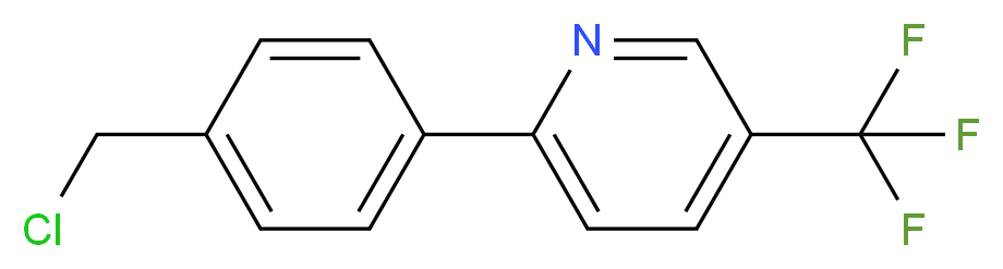 4-[5-(Trifluoromethyl)pyridin-2-yl]benzyl chloride 95%_Molecular_structure_CAS_613239-76-2)