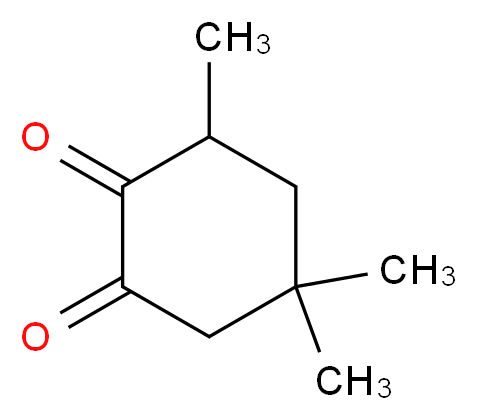 3,5,5-Trimethylcyclohexane-1,2-dione_Molecular_structure_CAS_57696-89-6)