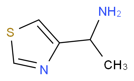 1-(1,3-thiazol-4-yl)ethan-1-amine_Molecular_structure_CAS_)