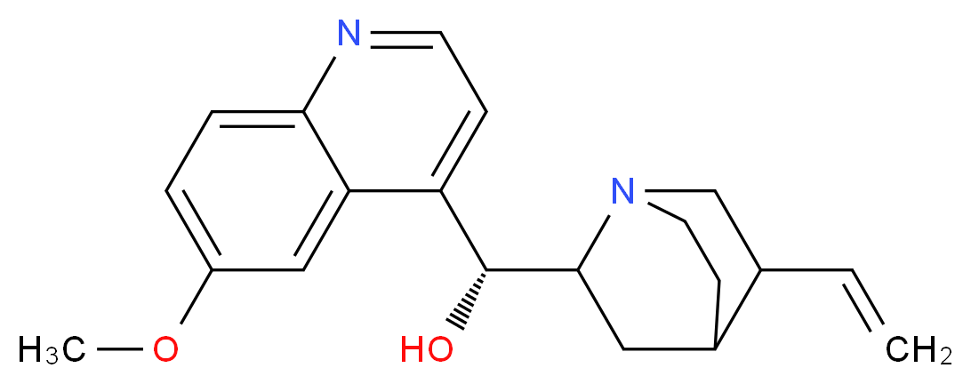 Quinine monohydrochloride dihydrate_Molecular_structure_CAS_6119-47-7)