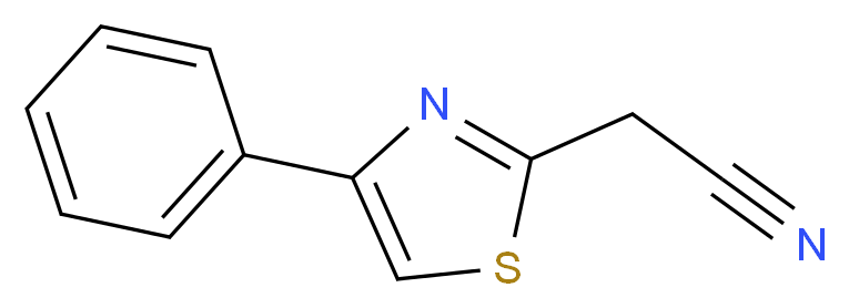 (4-Phenyl-thiazol-2-yl)-acetonitrile_Molecular_structure_CAS_41381-89-9)