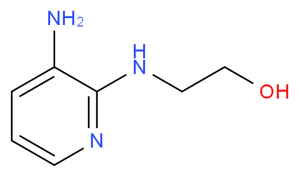 2-[(3-Amino-2-pyridinyl)amino]-1-ethanol_Molecular_structure_CAS_118705-01-4)
