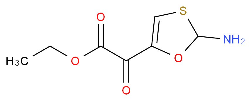 Ethyl 2-(2-aminothiozole-4-yl)glyoxylate_Molecular_structure_CAS_64987-08-2)