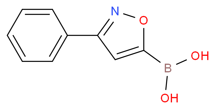 (3-phenylisoxazol-5-yl)boronic acid_Molecular_structure_CAS_5868-54-2)