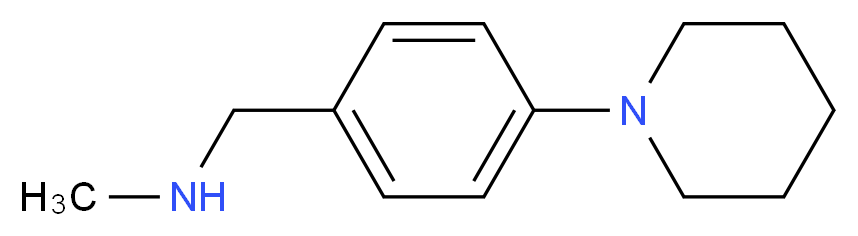 N-Methyl-N-(4-piperidin-1-ylbenzyl)amine_Molecular_structure_CAS_852180-55-3)