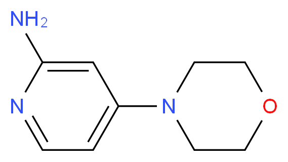 2-Amino-4-(morpholin-4-yl)pyridine_Molecular_structure_CAS_722549-98-6)