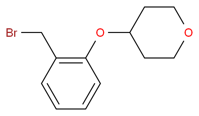 2-(Tetrahydropyran-4-yloxy)benzyl bromide_Molecular_structure_CAS_906352-69-0)
