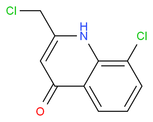 8-chloro-2-(chloromethyl)-4(1H)-quinolinone_Molecular_structure_CAS_946692-43-9)