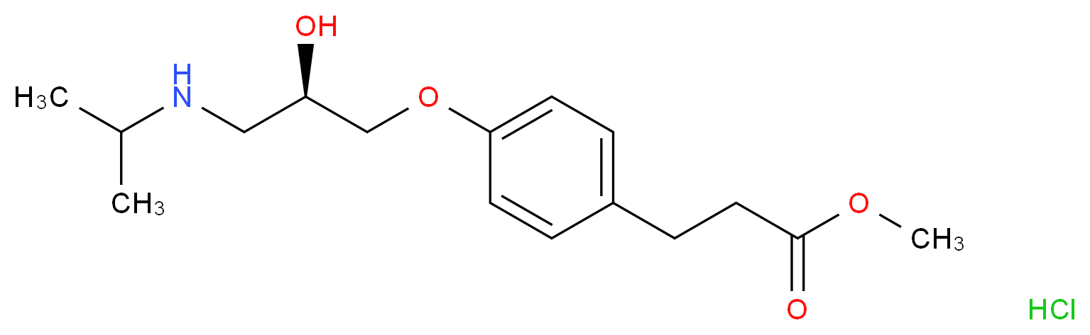 (R)-Esmolol Hydrochloride_Molecular_structure_CAS_118629-36-0)