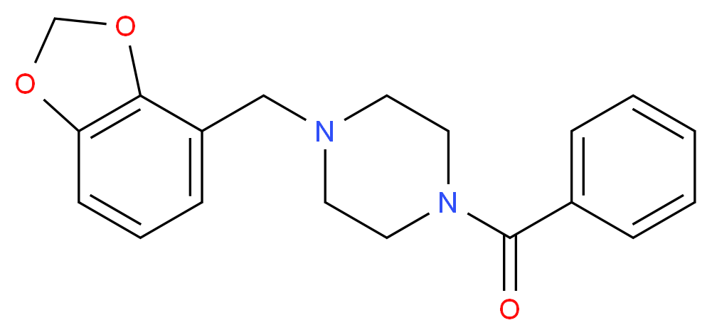 1-(1,3-benzodioxol-4-ylmethyl)-4-benzoylpiperazine_Molecular_structure_CAS_)
