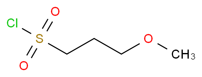 3-methoxypropane-1-sulfonyl chloride_Molecular_structure_CAS_)